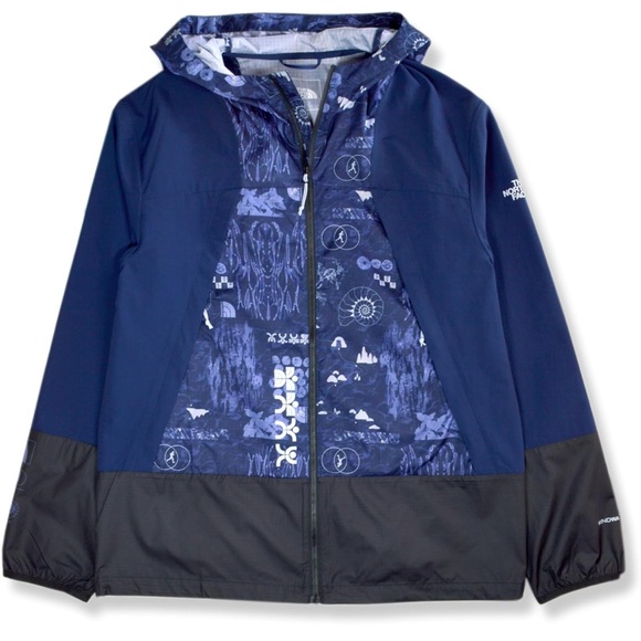 The North Face Navy Wind Whistle windwall Summit Jacket - Picture 1 of 5